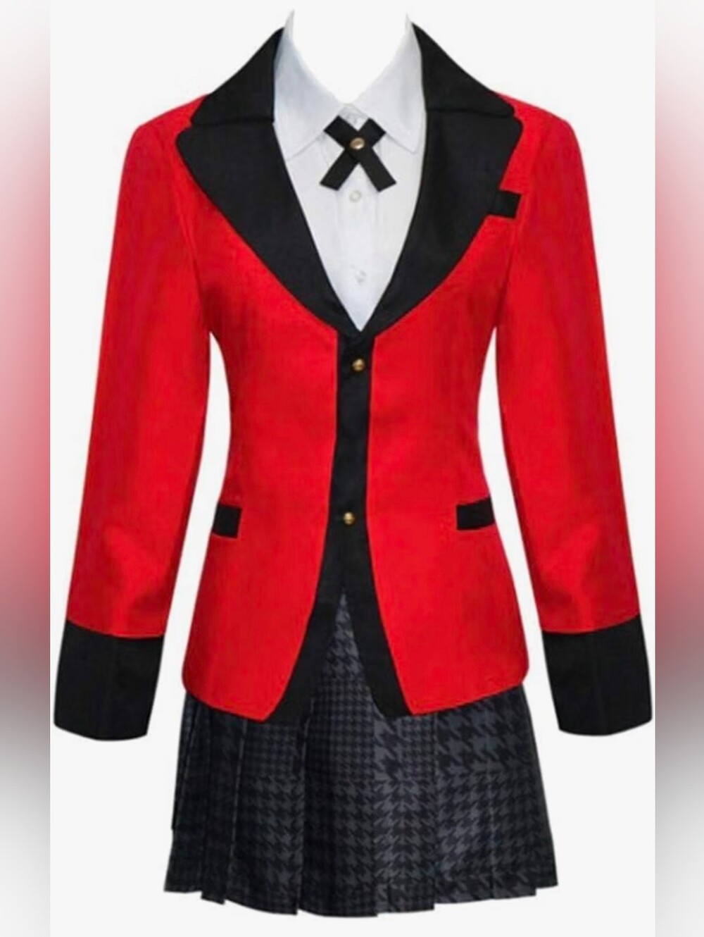 Yumeko Jabami Costume School Uniforms Anime Cosplay Party Full Set